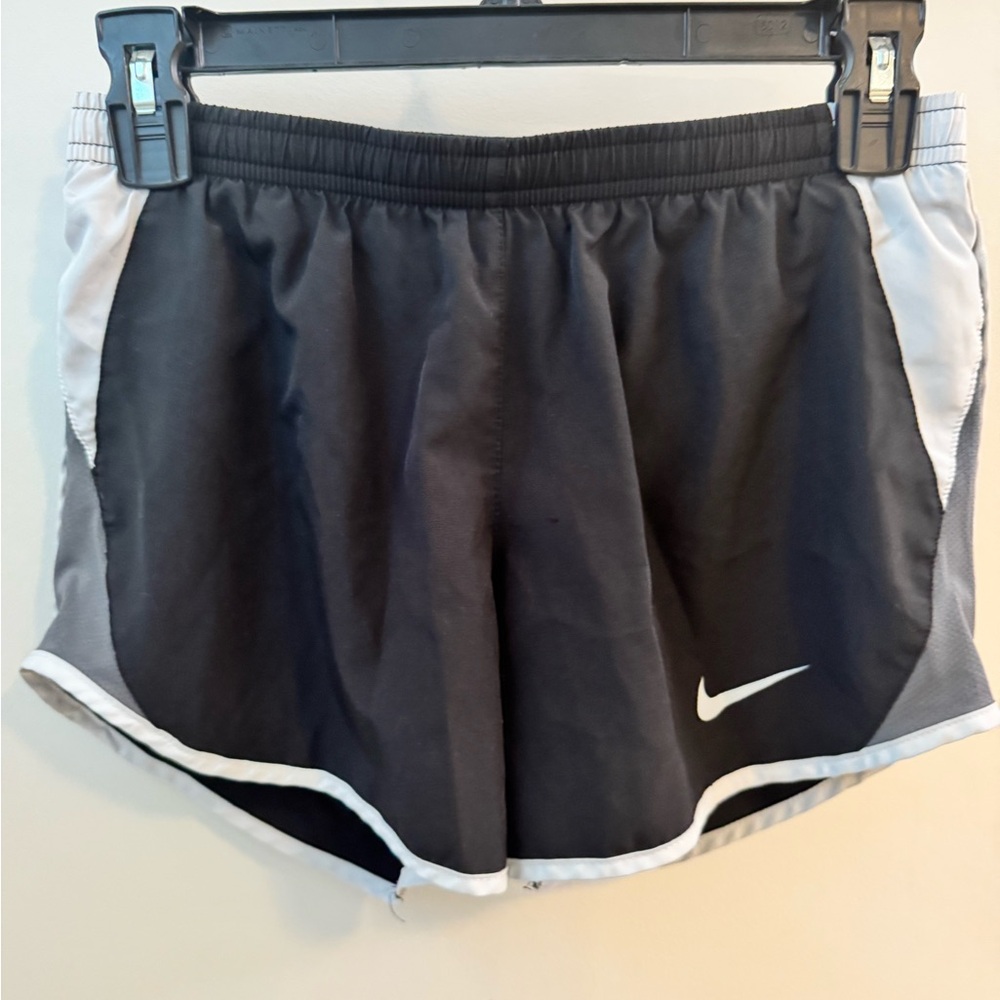 Nike Black and Gray Athletic Shorts